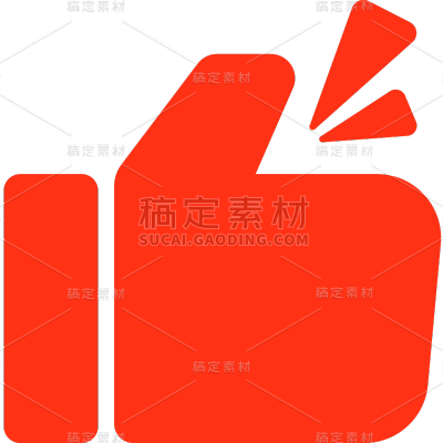 促销活动电商扁平推荐图标元素素材