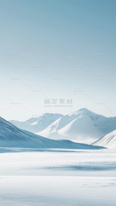 风光系列肌理雪地背景通用背景素材