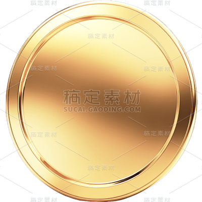 3D金币贴纸