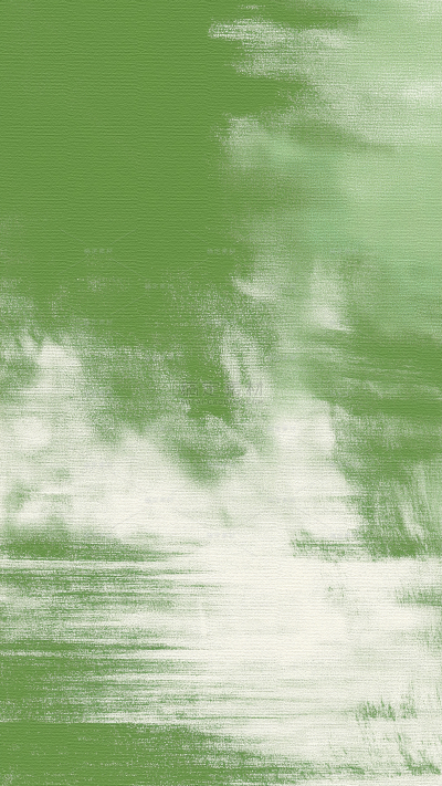 常规背景系列肌理感白色深绿色笔触纹理背景