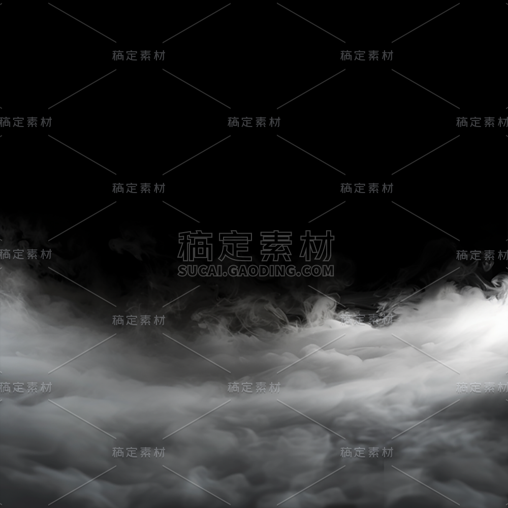 特效通用白色弥散烟雾元素素材
