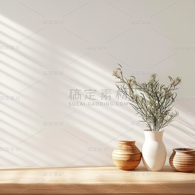 背景通用室内光影感木质展台主图场景背景图片素材