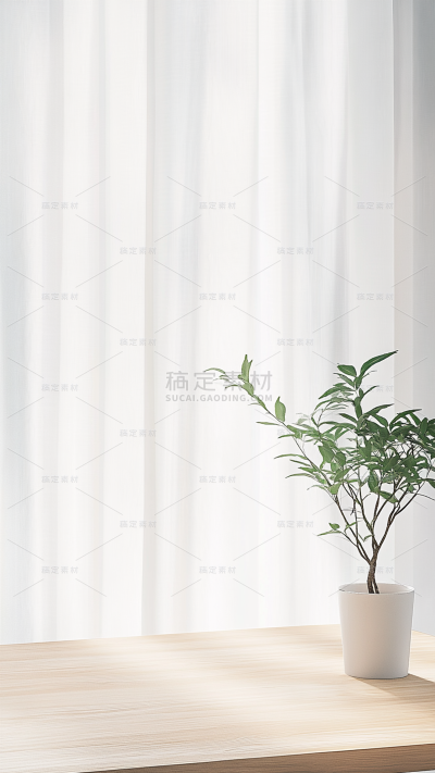 家居系列-通用-写实窗边方桌背景图片