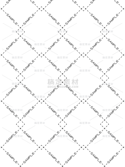 常规简约英文虚线水印几何背景素材
