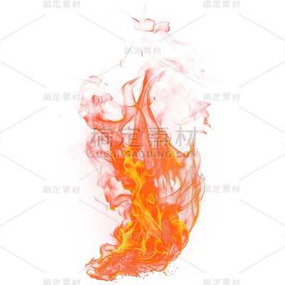 通用红色火焰火花火苗免抠元素