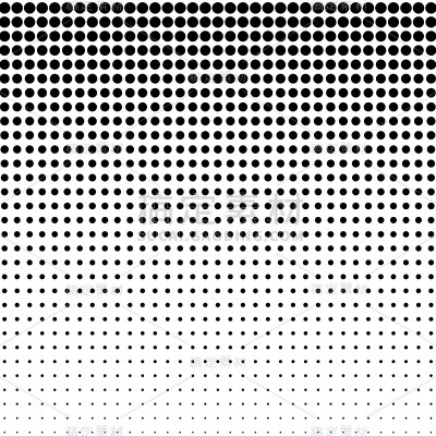 通用矢量图单色黑色单向渐变波点贴纸元素素材
