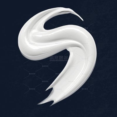 美妆系列立体感白色乳液元素（td）