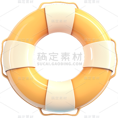夏天通用软3D夏日物品元素素材