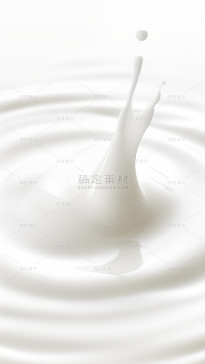 特效通用白色牛奶奶质液体场景背景图片素材
