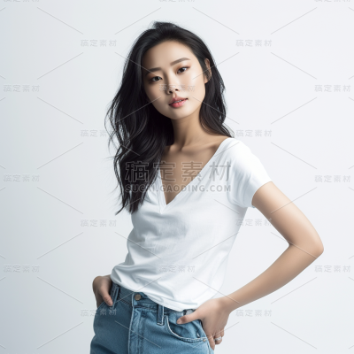 服装服饰女模特