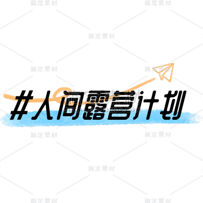 小红书甜美风plog花字
