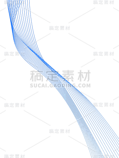 蓝色简约基础线条