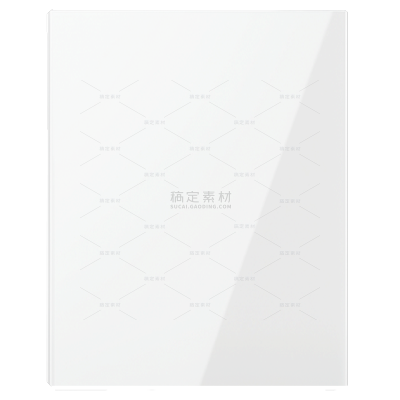 边框系列写实感透明玻璃边框元素（td）