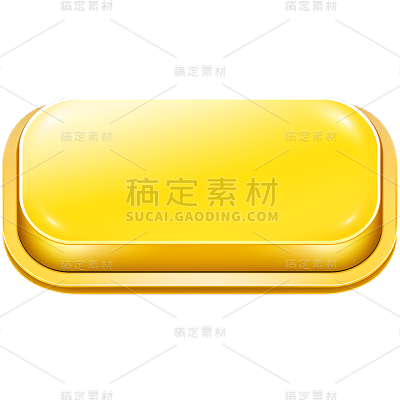 矢量金色按钮免抠元素