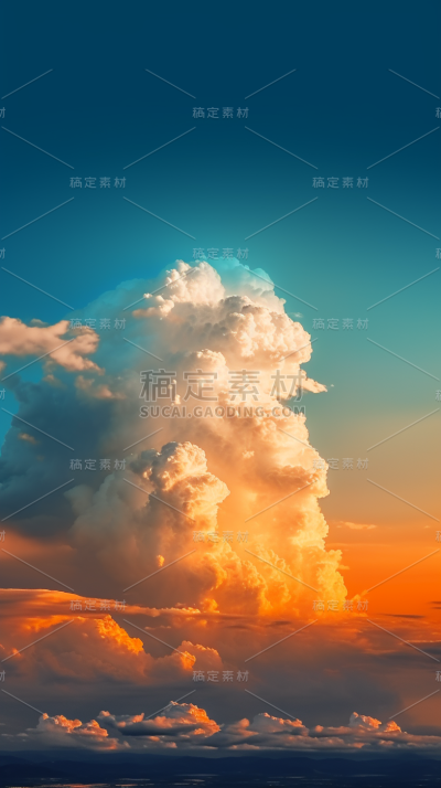 云彩云朵天空夕阳