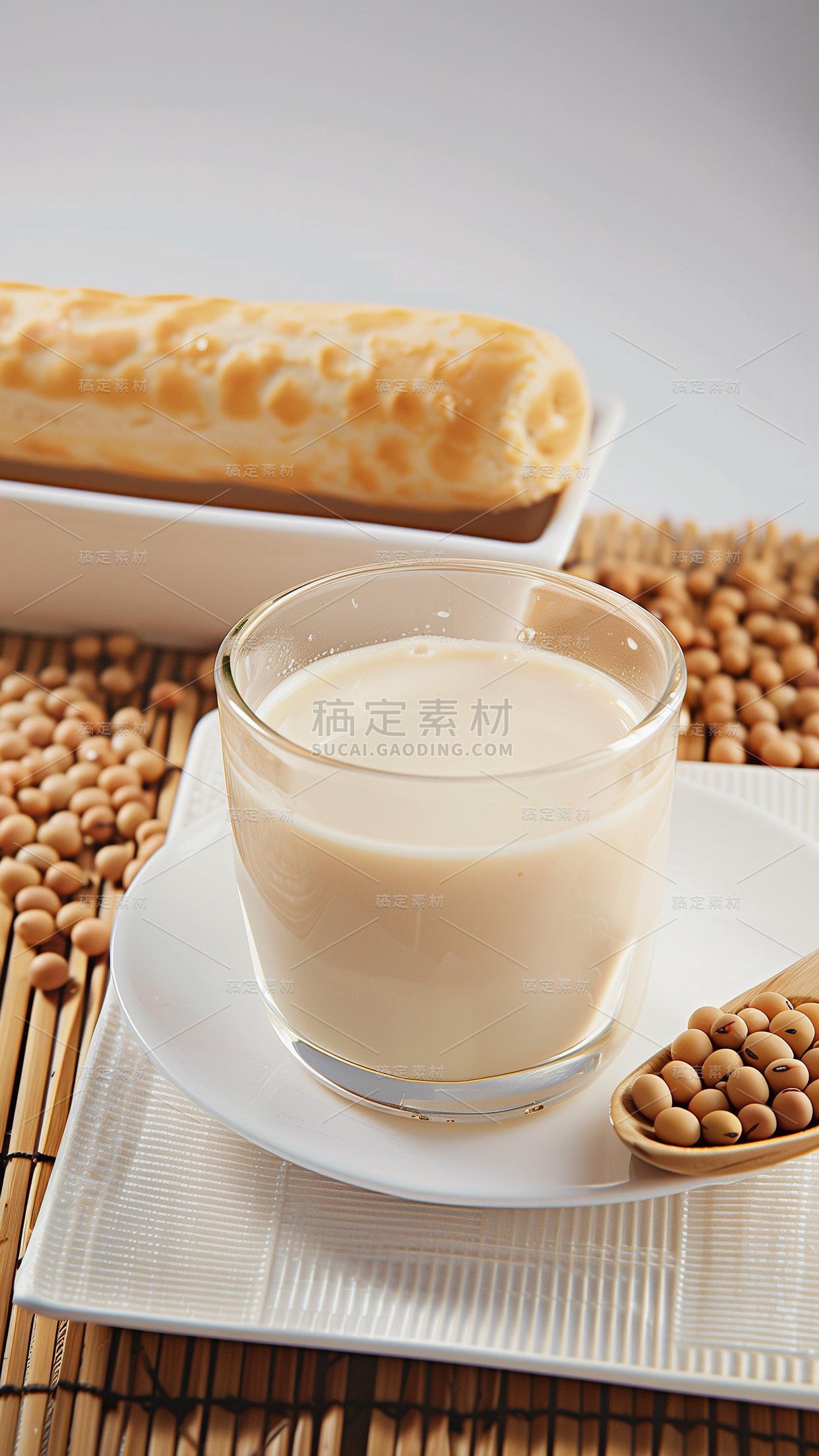 饮品系列早餐场景+豆浆