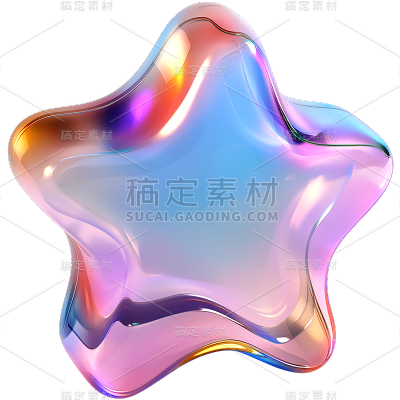 纹理通用3D几何炫彩元素素材