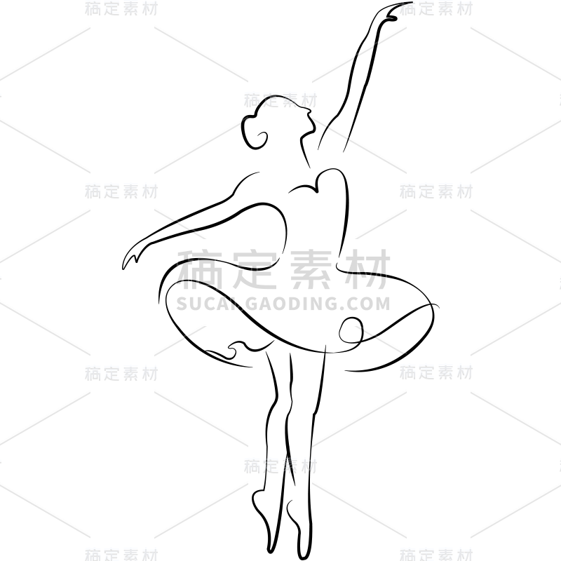 常规通用简约人物跳舞元素素材