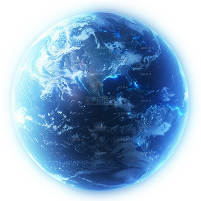 宇宙系列写实蓝光地球