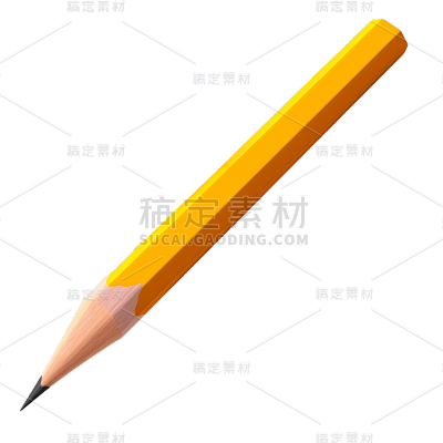 3D文具笔贴纸