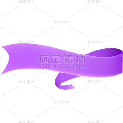 促销通用彩色飘带元素素材