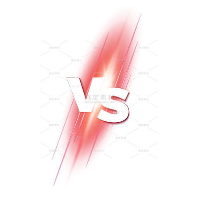 艺术字光效叠加vs红色