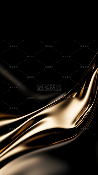 背景系列黑金绸缎背景