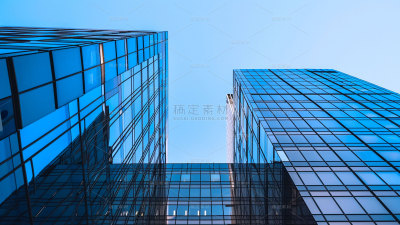 常规系列城市仰拍图片通用背景素材