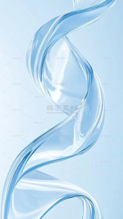 背景系列高透立体玻璃质感背景