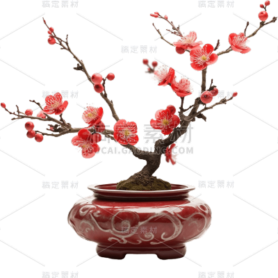 梅花盆栽