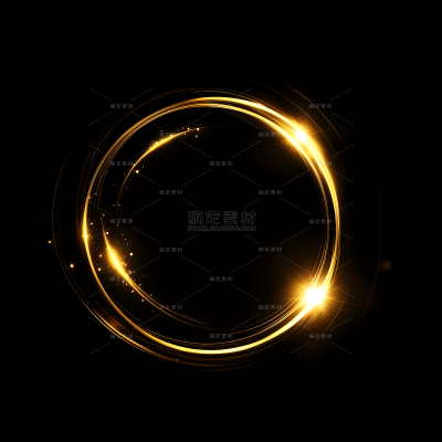 特效系列金色气泡