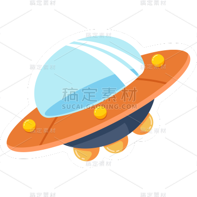小红书卡通教育培训宇宙元素贴纸