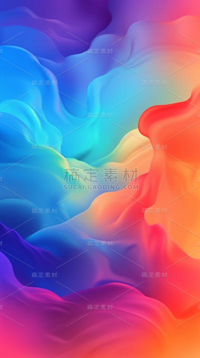 简约彩色渐变背景