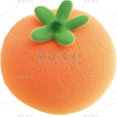果蔬系列通用毛绒毛毡风蔬菜元素素材
