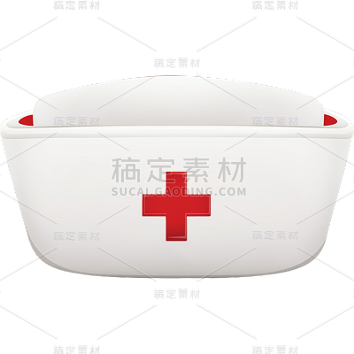 常规系列通用立体护士帽元素素材