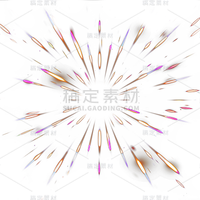 特效通用中心放射光线元素素材