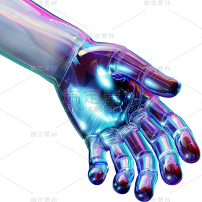 科技风通用3D科技手元素素材
