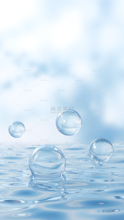 背景系列科技感分子渐变背景