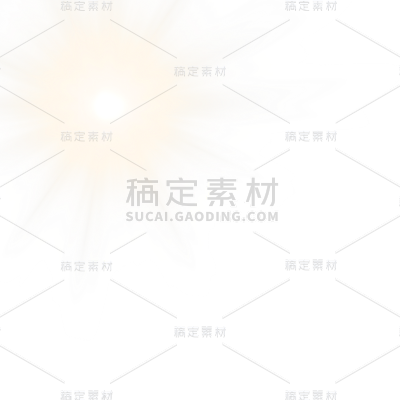 通用实景太阳阳光元素贴纸