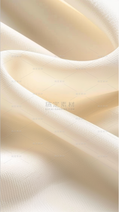 通用背景浅色布料带褶皱纹理背景