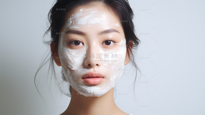 美容护肤模特图片