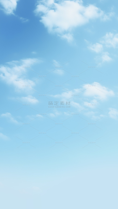 风光系列实景蓝天+白云场景背景