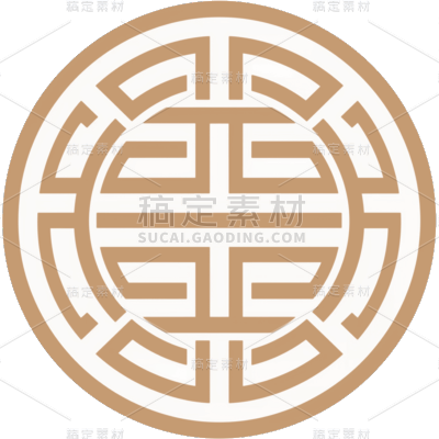 中国风通用中式镂空花纹元素素材