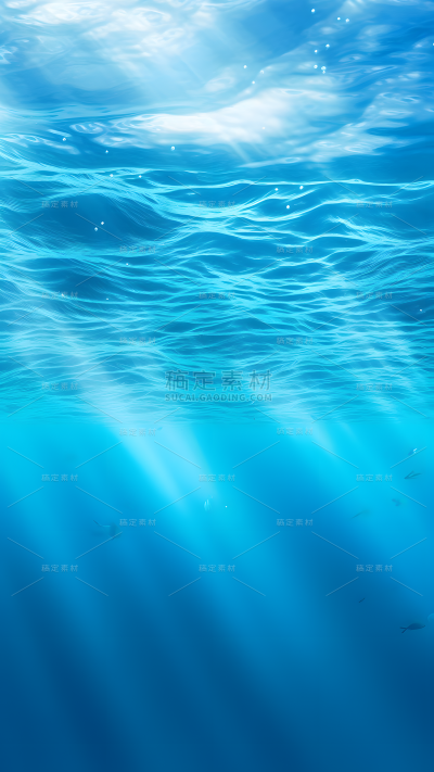 水下海洋背景