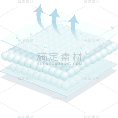 特效通用扁平透气图标元素素材