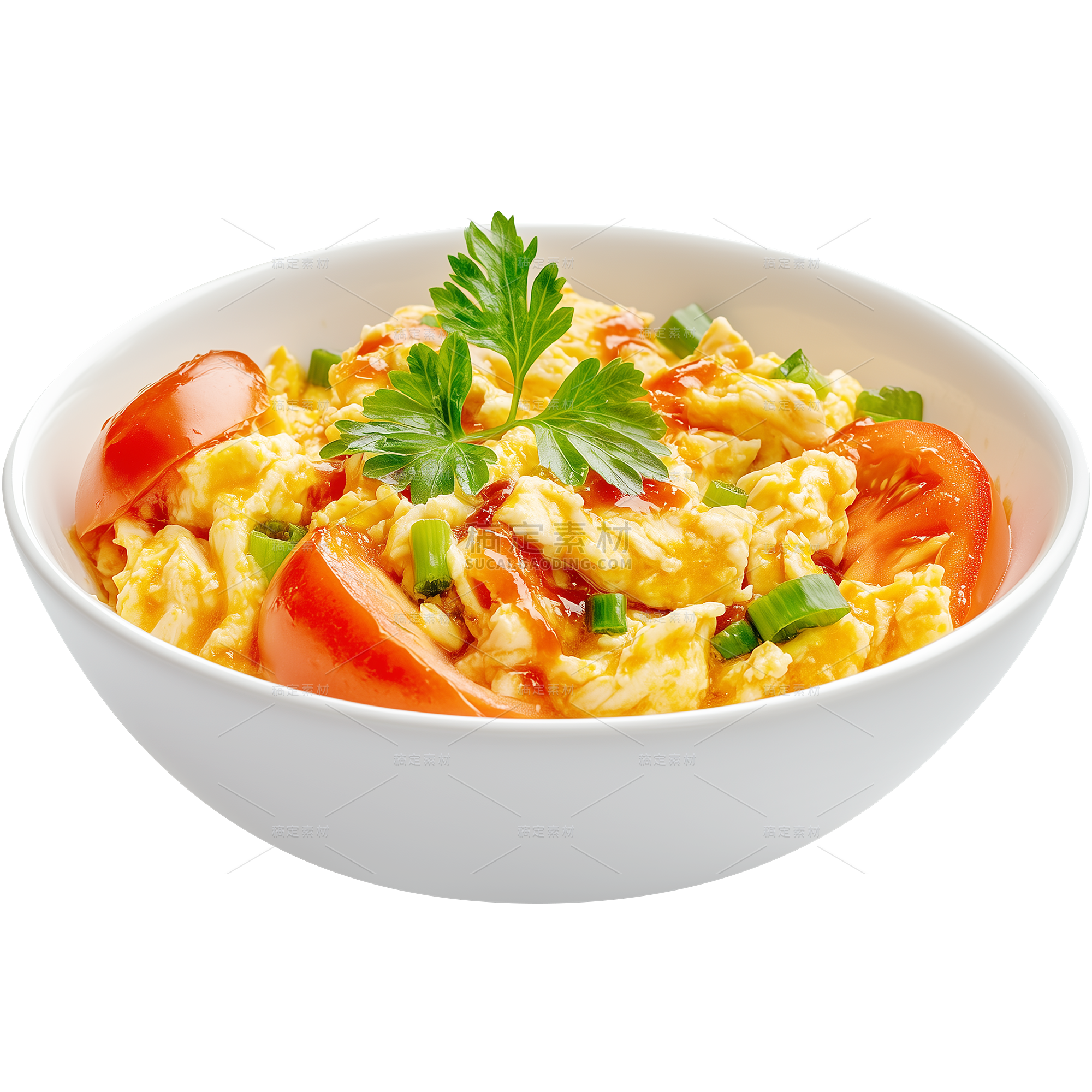 美食写实西红柿炒蛋