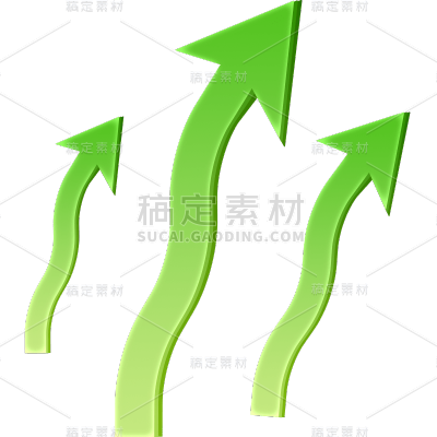 通用插画多个透气箭头元素