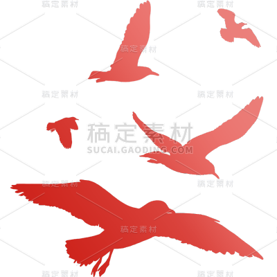 建党节通用简约红色鸽子动物元素