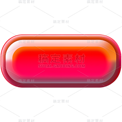 矢量红色按钮免抠元素