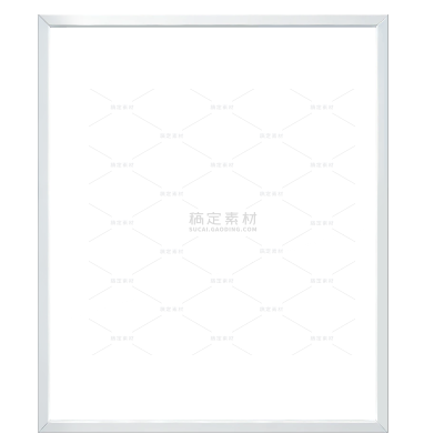 边框系列写实感透明玻璃边框元素（td）